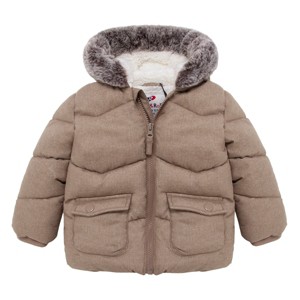 Rokka&Rolla Infant Toddler Boys' Puffer Coat Baby Hooded Winter Jacket - 1 of 4