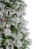 Northlight Real Touch™️ Medium Flocked Rosemary Emerald Angel Pine Artificial Christmas Tree - 7.5' - Unlit - 3 of 4