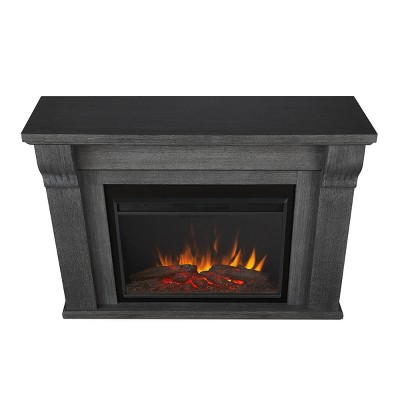 Real Flame Whittier Grand Electric Fireplace Antique Gray