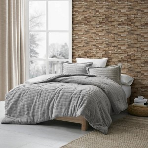 3pc Eve Faux Fur Comforter & Sham Set - 1 of 4