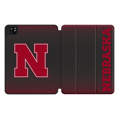 Keyscaper University of Nebraska Huskers Block N Linen Tablet Case for iPad Pro 13in (M4)