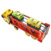 1:16 2-in-1 Friction Powered Transporter Truck With Lights And Sounds - 2 of 4