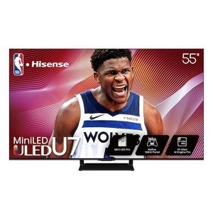 Hisense - 55" Class U7 Series MiniLED QLED UHD 4K HDR Smart Google TV - 1 of 1