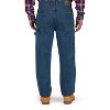 Smith's Workwear Men's Relaxed Fit Stretch Carpenter Utility Jean | Light Vintage Washed - image 4 of 4