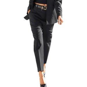 Women's High Waisted Trouser Pants - LASCANA - 1 of 4