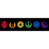 Adult Star Wars Pride Rainbow Crests T-Shirt - image 2 of 4