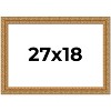 PosterPalooza | Contemporary Gold Picture Frame - UV Acrylic, Backing Board, Hanging Hardware Included - 2 of 4