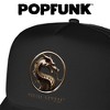 Mortal Kombat Movie Logo Foam Trucker Cap Black - 4 of 4
