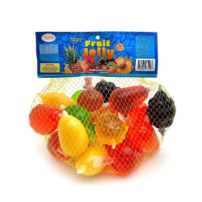 Funtasty Squeezable Fruit Jellies Candy, Assorted Flavors, 25 Count Bag
