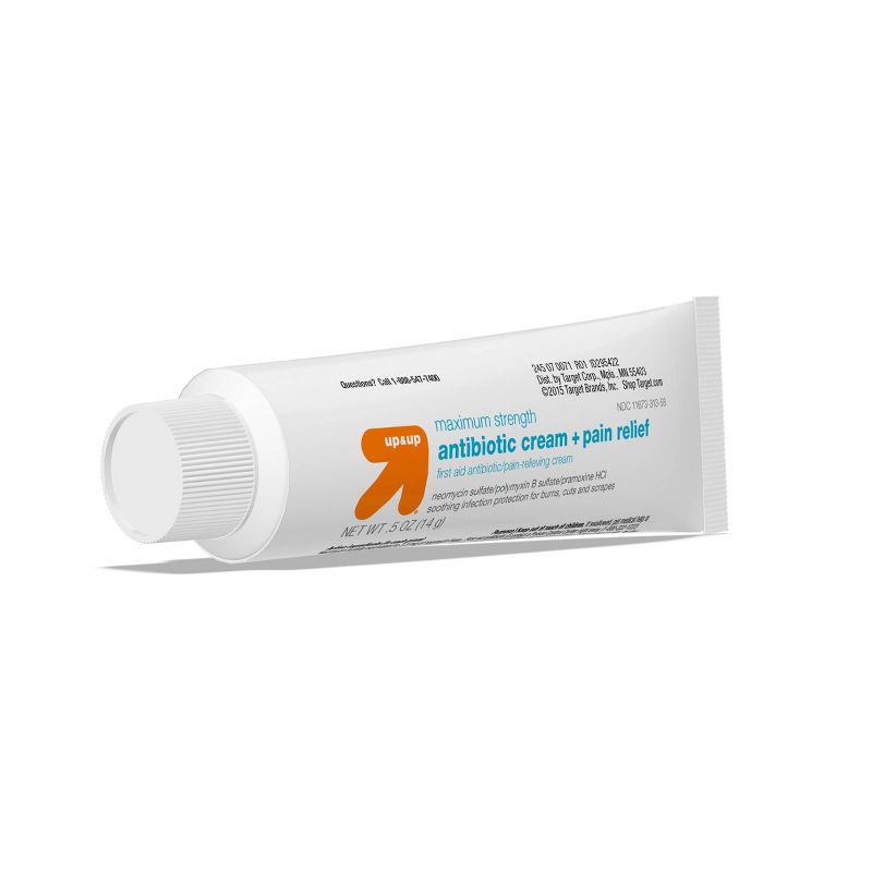 First Aid Antibiotic Pain Relieving Cream .5oz - up &#38; up&#8482;, 5 of 7