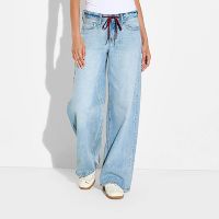 Women's Ultra Low-Rise Baggy Jeans