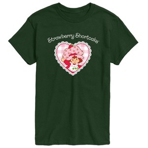 Men's - Strawberry Shortcake - Coquette Heart-Men's Short Sleeve Graphic T-Shirt Short Sleeve Graphic T-Shirt - 1 of 3