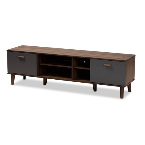 Moina Two tone Wood Tv Stand For Tvs Up To 70