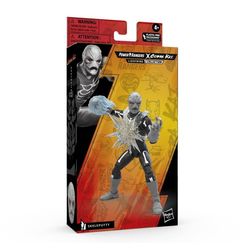 Power Rangers Lightning Collection Mighty Morphin X Cobra Kai Skeleputty Action Figure (Target Exclusive), 3 of 12