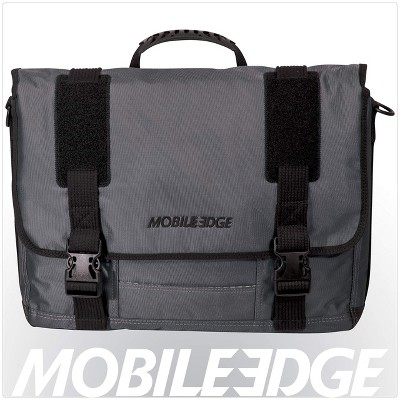 Mobile Edge 15.6" to 17.3" Graphite Messenger Bag - Graphite     