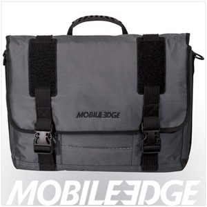 Mobile Edge 15.6" to 17.3" Graphite Messenger Bag - Graphite      - 1 of 4