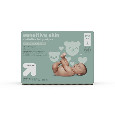 Sensitive Baby Wipes Refill Pack - 736ct - up & up™