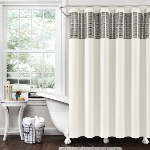 Cotton shower clearance curtain