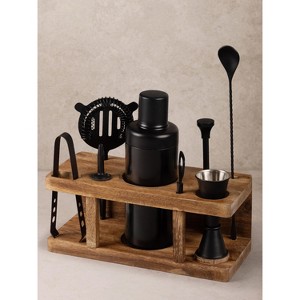 Belaire Bar Tools Set, Black - 1 of 4