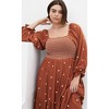 Women's Plus Size Kai Dress - ginger | CITY CHIC - 3 of 4