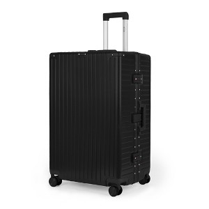 NEW YORK XPRESS Zipperless Luggage AL-12501,Aluminum Frame w/TSA LOCK w/Spinner Wheels - 1 of 4