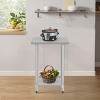 BMS 24/36/48/60in Stainless Steel Kitchen Work Table Scratch Resistant with Adjustable Table Foot - 2 of 4