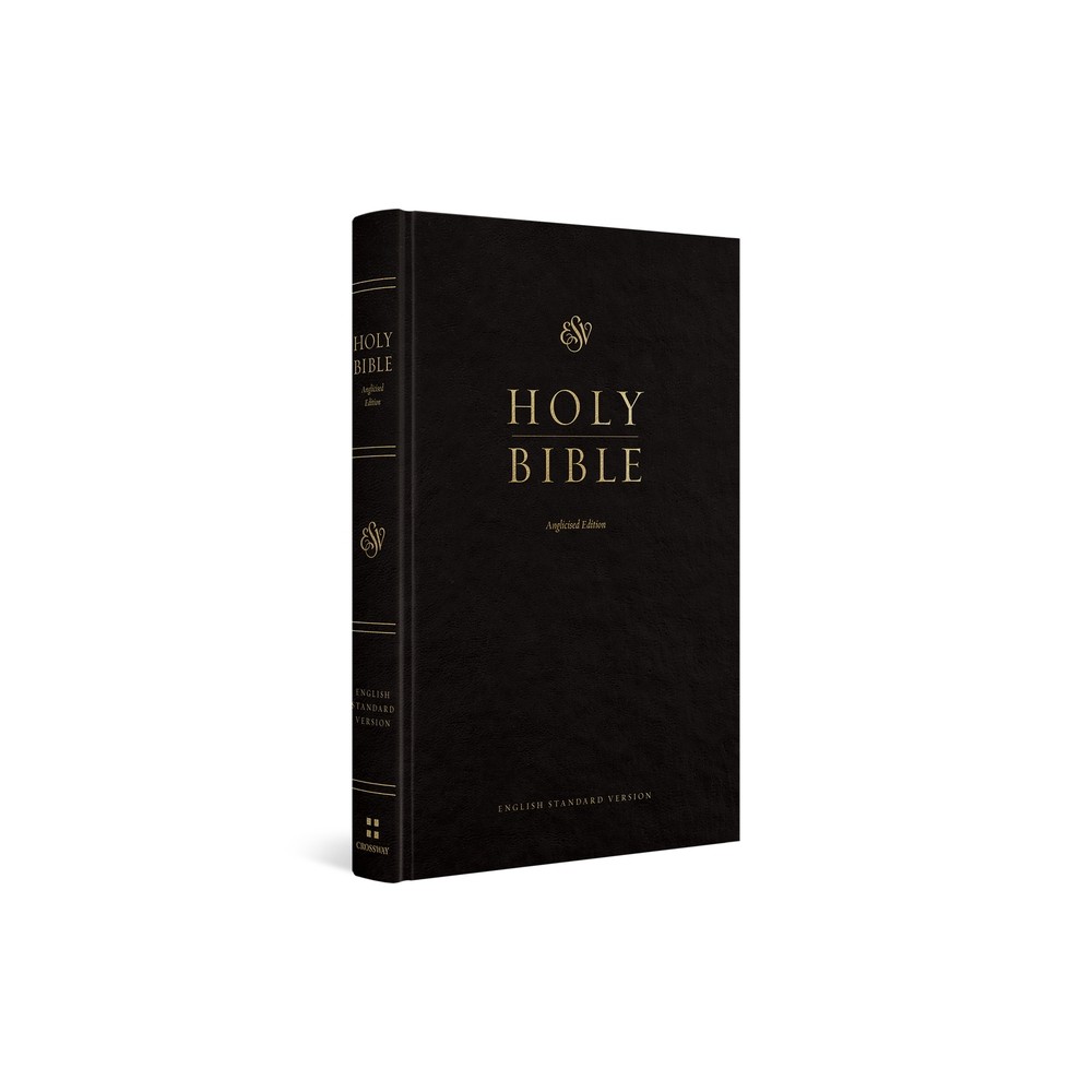 ESV Church Bible, Anglicised Edition (Hardcover, Black) - by Esv Bibles