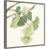 Amanti Art Gingko Leaves I Light by Chris Paschke Framed Canvas Wall Art - 3 of 4