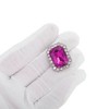 Unique Bargains Gemstone Style with Detachable Clip Shoe Accessories 2 Pcs - 4 of 4