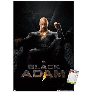Trends International DC Comics Movie Black Adam - Throne One Sheet Unframed Wall Poster Prints - 1 of 4