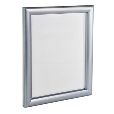 Azar Displays Wall Mount Plastic Snap Poster Frame 8.5" x 11" Portrait/Landscape Sign Holder Frame, 4-Pack