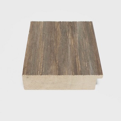 Fencepost Grey Distressed Wood Rectangular Picture Frame