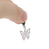 Unique Bargains Shoelace Charms Silver Tone 1 Pair - 3 of 4