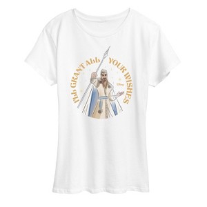 Women's - Disney - I'll Grant All Your Wishes Short Sleeve Graphic T-Shirt - 1 of 4