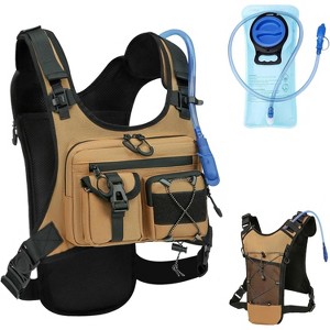 Hydration Vest Backpack for Running & Hiking, Hands-Free Water Bladder for Outdoor Sports - 1 of 4