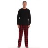 #followme Mens Pajama Pants Set with Matching Novelty Socks with Sayings - 3 Pc Mens Fall PJ Set - 2 of 4