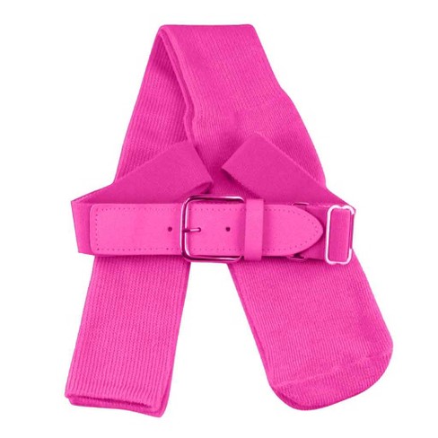 Tck Baseball Sock & Belt Combo Lg Hot Pink : Target