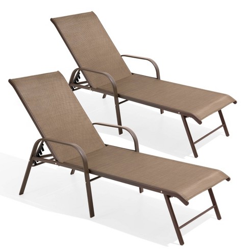 Aluminum outdoor chaise online lounge