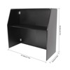 YIYIBYUS Folding Portable Event Bar with Top and Middle Shelves - 3 of 4