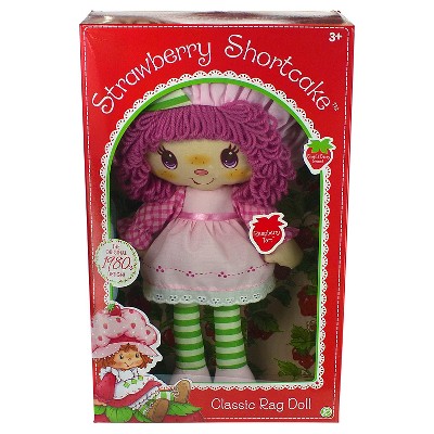 strawberry shortcake rag doll