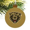 Kutztown Secondary Logo Wood Christmas Tree Holiday Ornament - 4 of 4