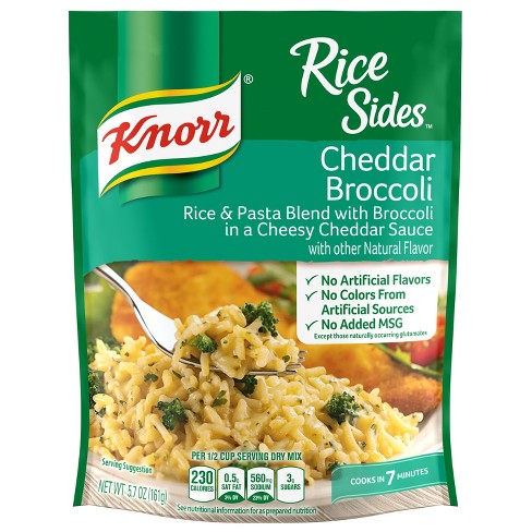 is knorr cheddar broccoli rice healthy Knorr® sides cheddar broccoli