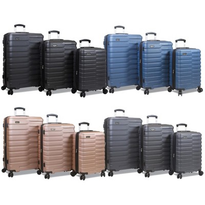Dejuno Cortex Lightweight 3-Piece Hardside Spinner Luggage Set