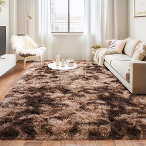 LOVEVOOK Rugs for Living Room, Fluffy Area Rugs for Bedroom, Soft Carpet Shag Kids Room Rug, Non-Slip Rugs Indoor - 1 of 4