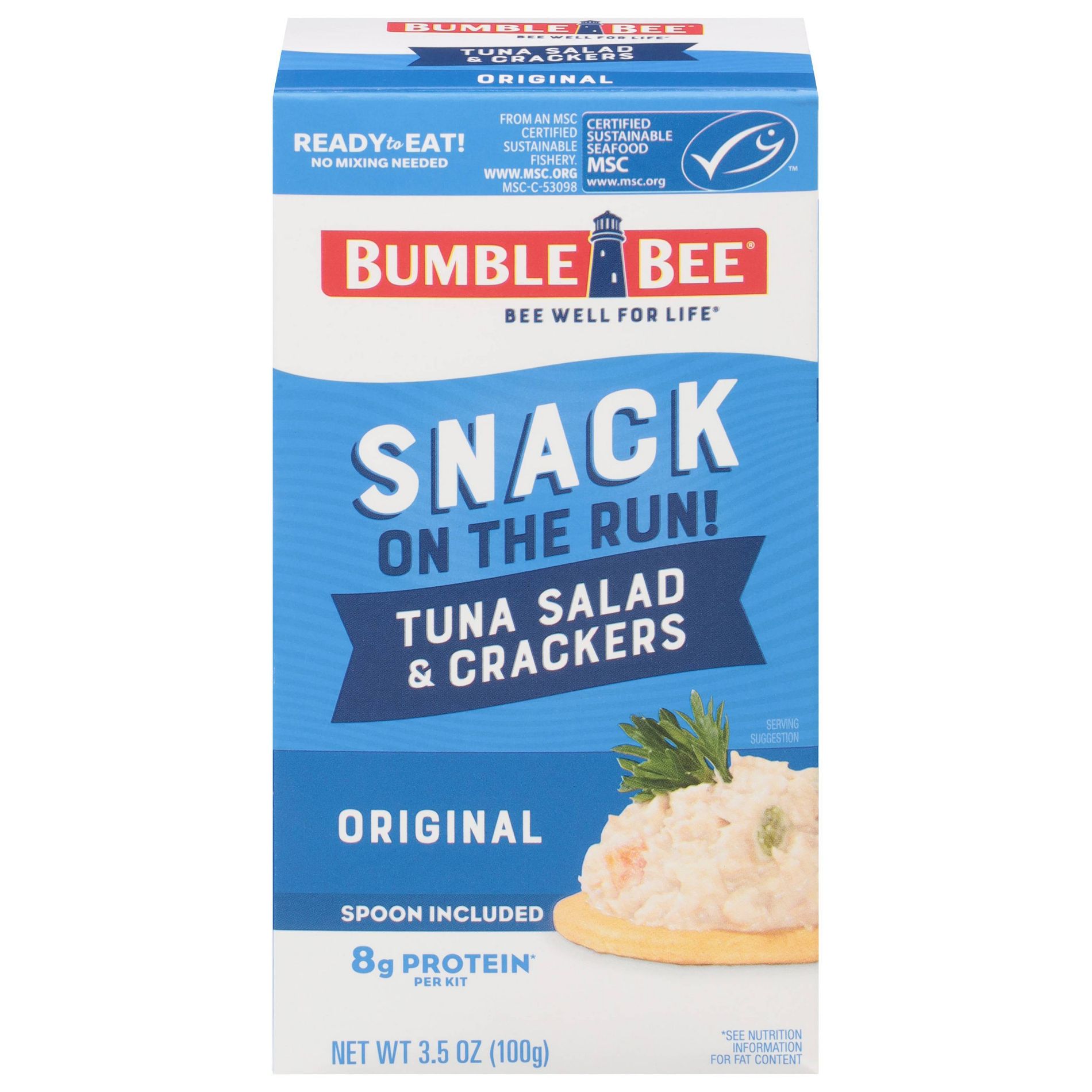 Bumble Bee Tuna Salad with Crackers Snack Kit - 3.5oz