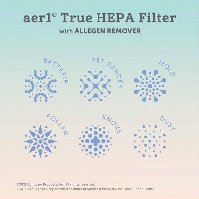 Green True HEPA Air Purifier Filter 2-Pack
