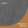 50*43" Oversized Chenille Single Sofa Chair,Wide and Deep Seat Accent Chair,Modern Upholstered Comfy Armchair with Pillows - Leovsnove - 4 of 4