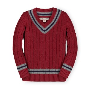 Hope & Henry Boys'  Tennis Sweater, Infant - 1 of 4