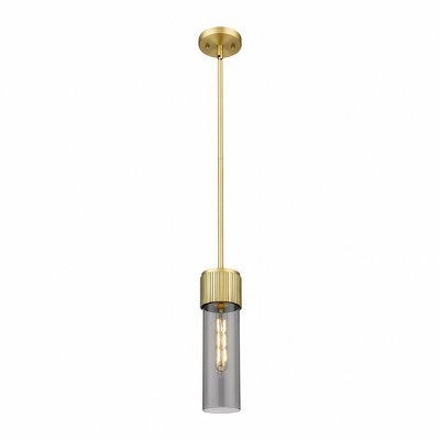 Bolivar - 1 Light Pendant In Industrial Style-13.5 Inches Tall and 4 Inches Wide