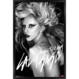 Trends International Lady Gaga - Born This Way Framed Wall Poster Prints - 1 of 4